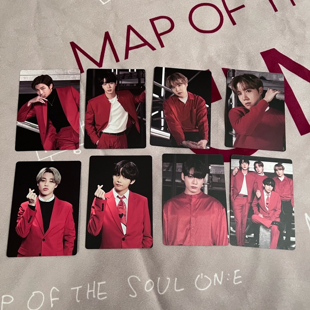 OFFICIAL BTS MOTS ON:E PHOTOCARDS SET #3